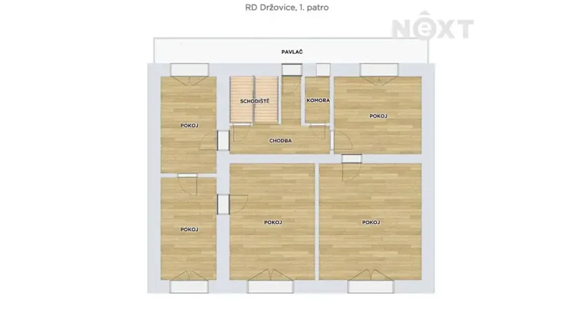 Prodej rodinného domu, Držovice, Olomoucká, 140 m2