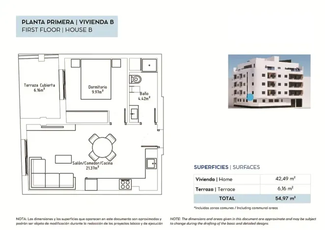 Prodej bytu 2+kk, Torrevieja, Španělsko, 42 m2