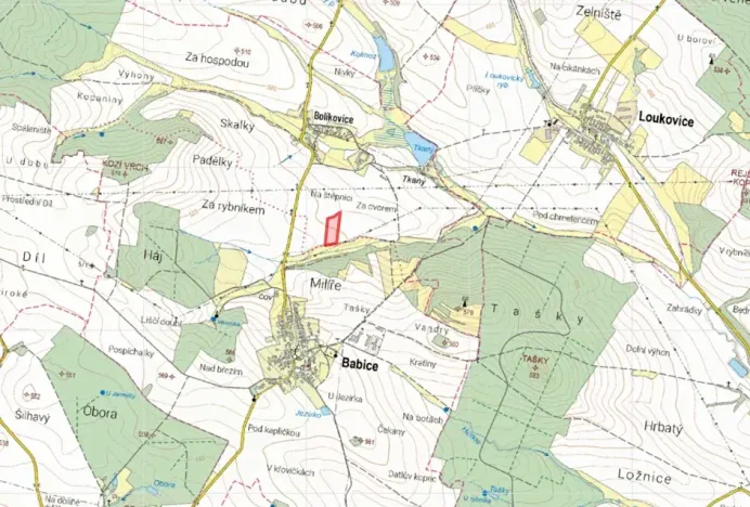 Prodej pole, Babice, 12791 m2