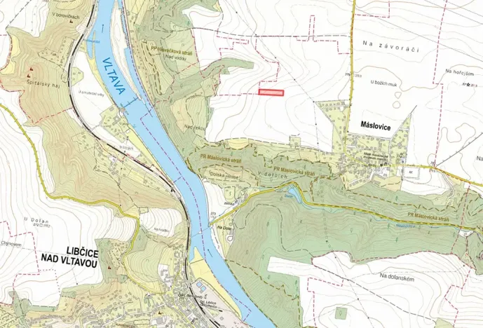 Prodej pole, Máslovice, 5071 m2
