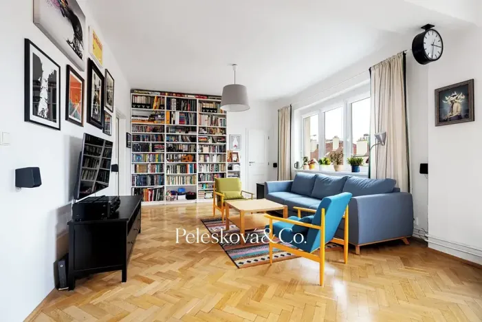 Prodej bytu 4+kk, Praha - Žižkov, Viklefova, 100 m2