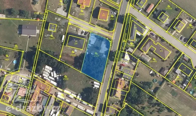 Prodej pozemku pro bydlení, Křenek, 1089 m2