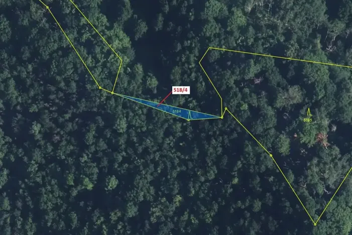 Dražba lesa, Malé Březno, 169 m2