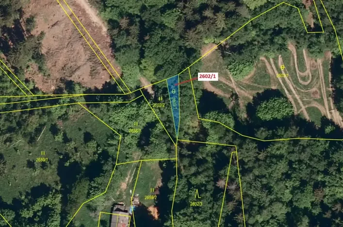Dražba pozemku, Valašská Bystřice, 97 m2