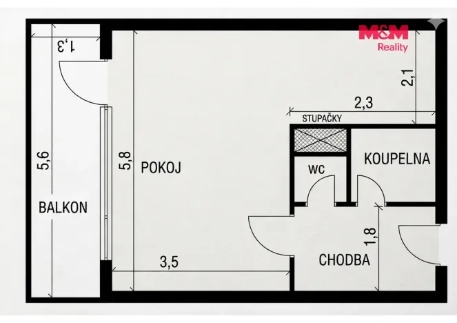 Prodej bytu 1+kk, Praha - Žižkov, Za žižkovskou vozovnou, 43 m2