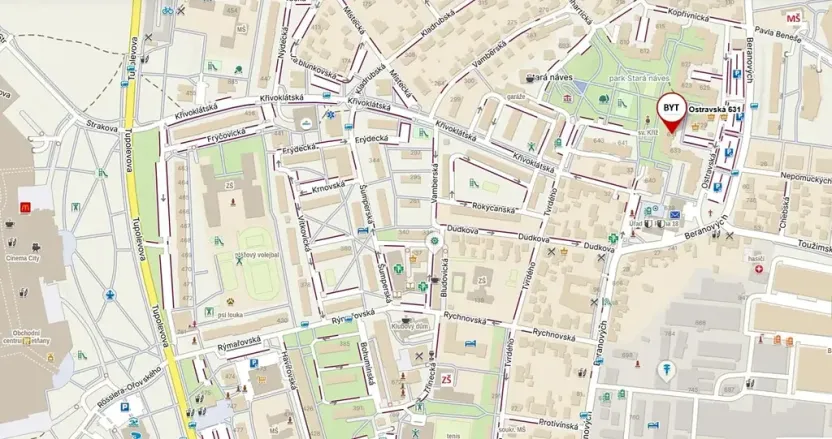 Prodej bytu 3+1, Praha - Letňany, Ostravská, 70 m2