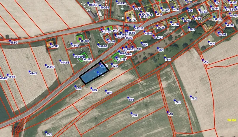Prodej pozemku pro bydlení, Dobrovítov, 1017 m2