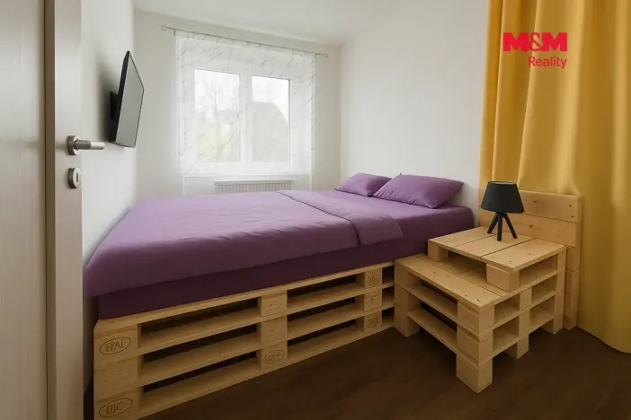 Pronájem bytu 2+kk, Veselí nad Lužnicí - Veselí nad Lužnicí I, Budějovická, 48 m2