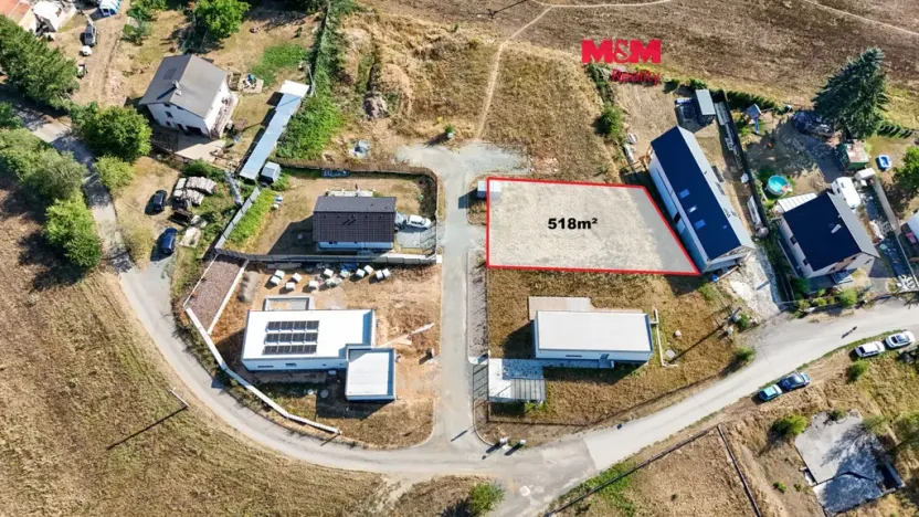 Prodej pozemku pro bydlení, Chrást, Smědčická, 518 m2
