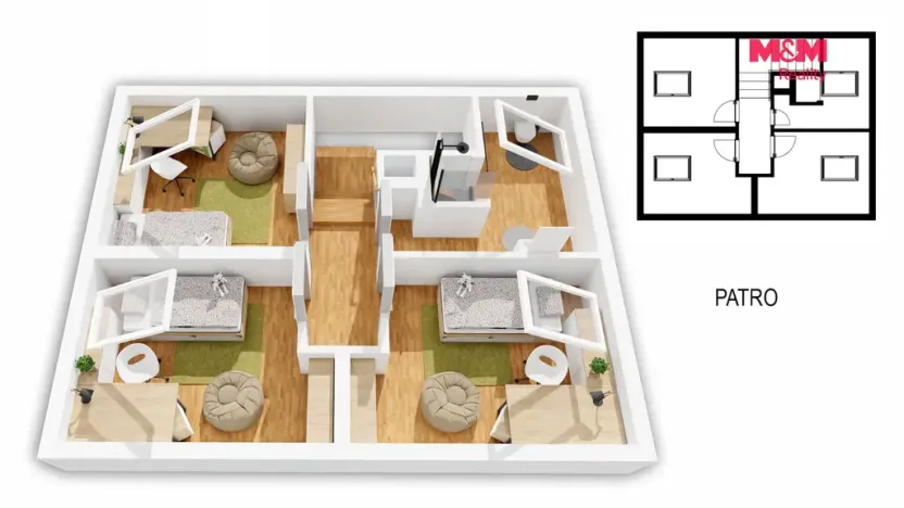 Prodej bytu 5+1, Poděbrady - Poděbrady III, Na Dláždění, 140 m2