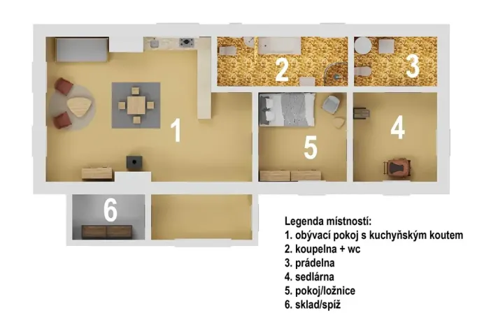 Prodej rodinného domu, Mnich, 105 m2