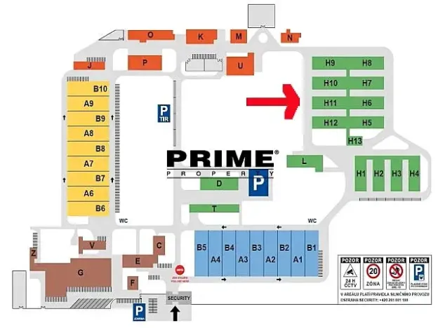 Pronájem skladu, Praha - Horní Počernice, Ve žlíbku, 756 m2