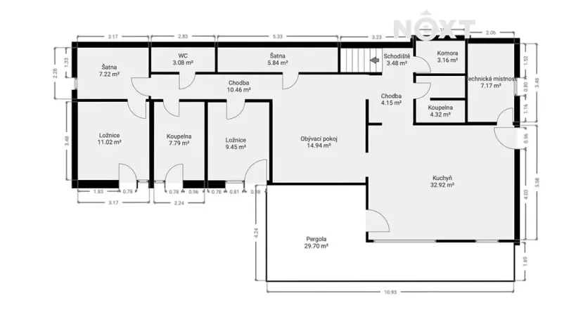 Prodej rodinného domu, Černá u Bohdanče, 258 m2