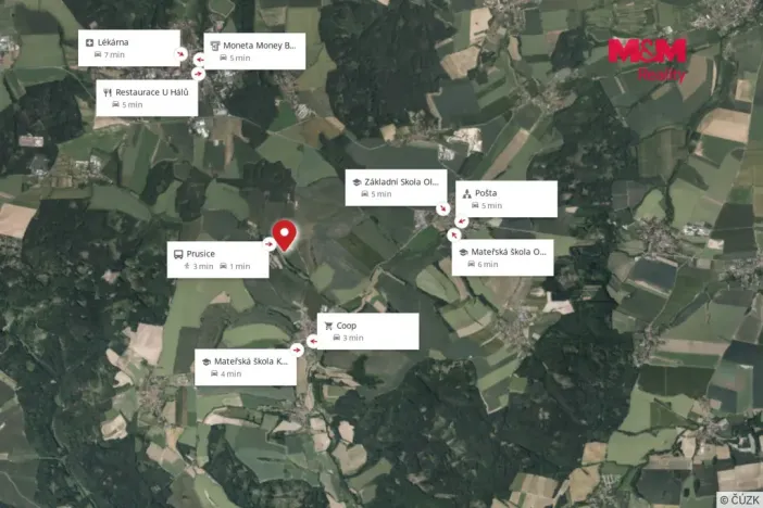 Prodej pozemku pro bydlení, Prusice, 1423 m2