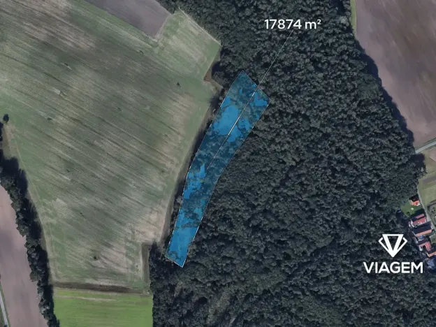 Prodej podílu zahrady, Lány u Dašic, 1767 m2
