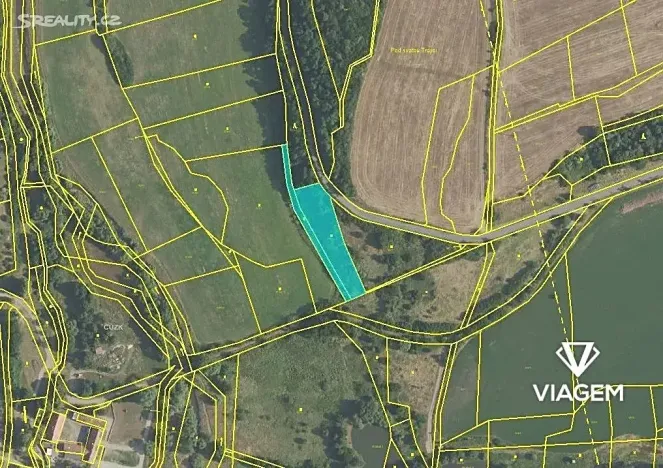 Prodej podílu zahrady, Hluboš, 344 m2