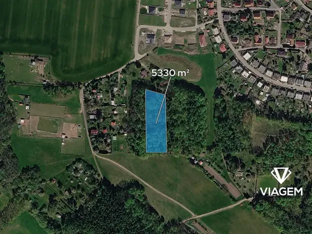 Prodej podílu zahrady, Chvaletice, 666 m2