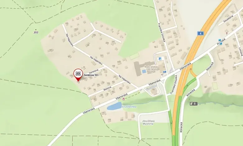 Prodej pozemku pro bydlení, Jíloviště, Zenklova, 572 m2