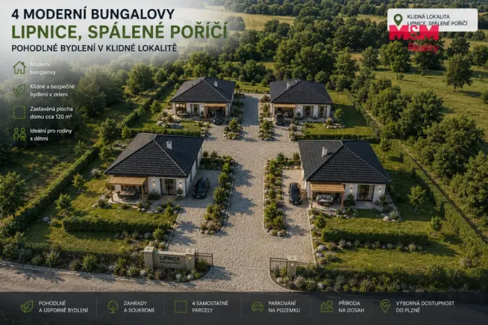 Prodej pozemku pro bydlení, Spálené Poříčí - Lipnice, 3487 m2