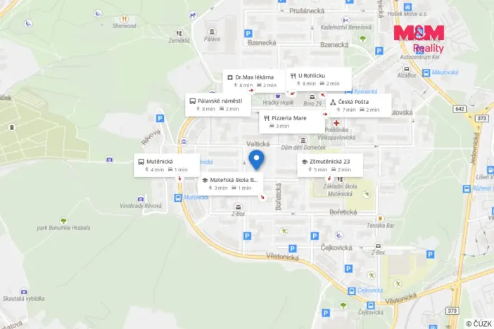 Prodej bytu 4+1, Brno - Židenice, Mutěnická, 78 m2