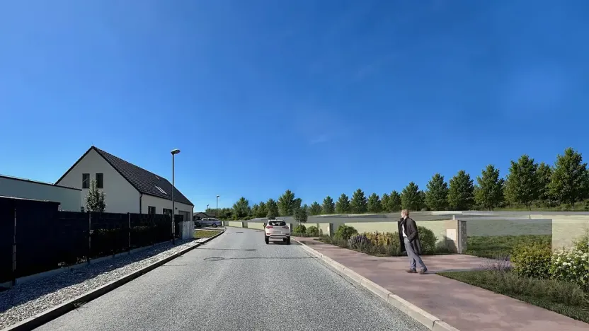 Prodej pozemku pro bydlení, Hrušovany u Brna, Pod Střediskem, 741 m2