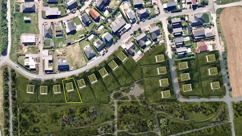 Prodej pozemku pro bydlení, Hrušovany u Brna, Pod Střediskem, 820 m2