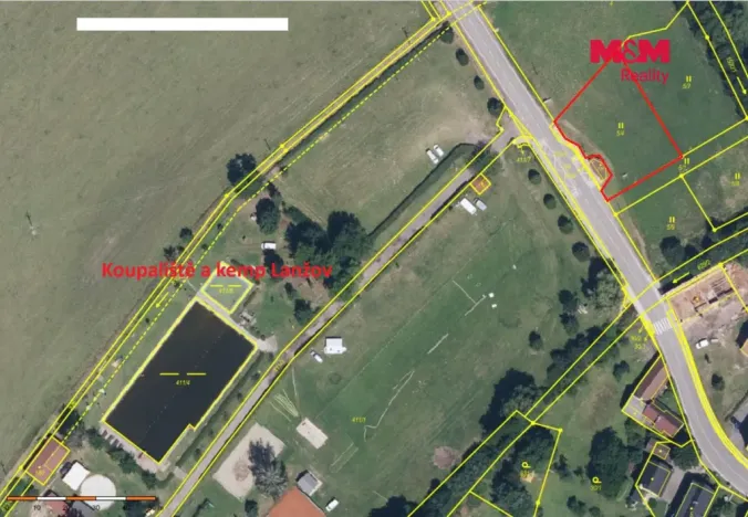 Prodej pozemku pro bydlení, Lanžov, 1018 m2