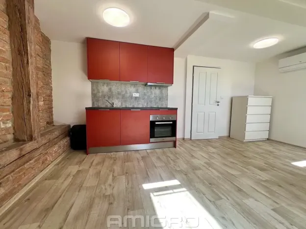 Pronájem bytu 1+kk, Brno, Bašty, 34 m2