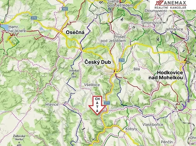 Prodej chaty, Všelibice, 40 m2