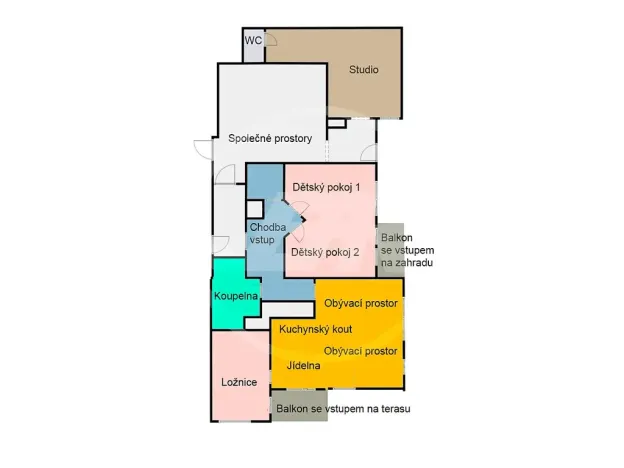 Prodej bytu 4+kk, Praha - Michle, U plynárny, 111 m2