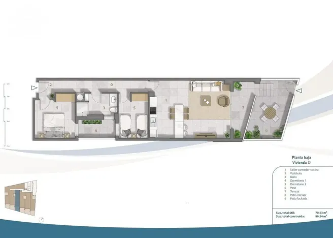 Prodej bytu 3+kk, San Pedro del Pinatar, Murcia, Španělsko, 72 m2