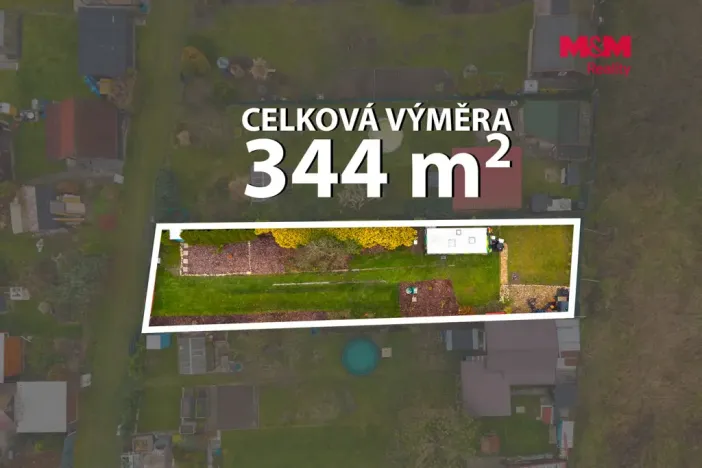 Prodej zahrady, Týniště nad Orlicí, 344 m2