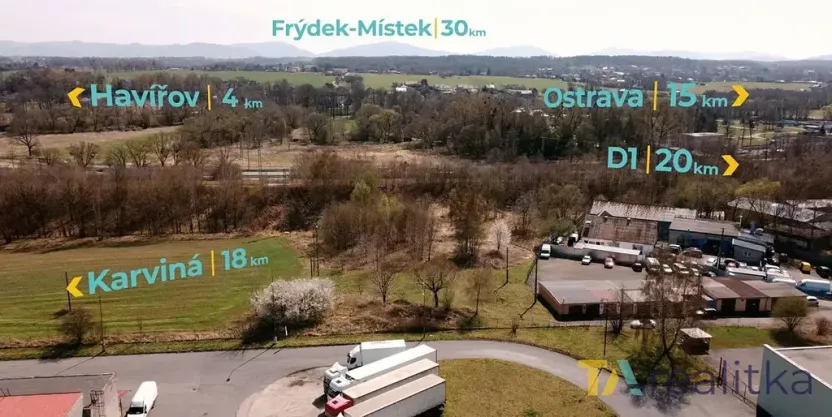 Prodej komerčního pozemku, Ostrava, 6837 m2