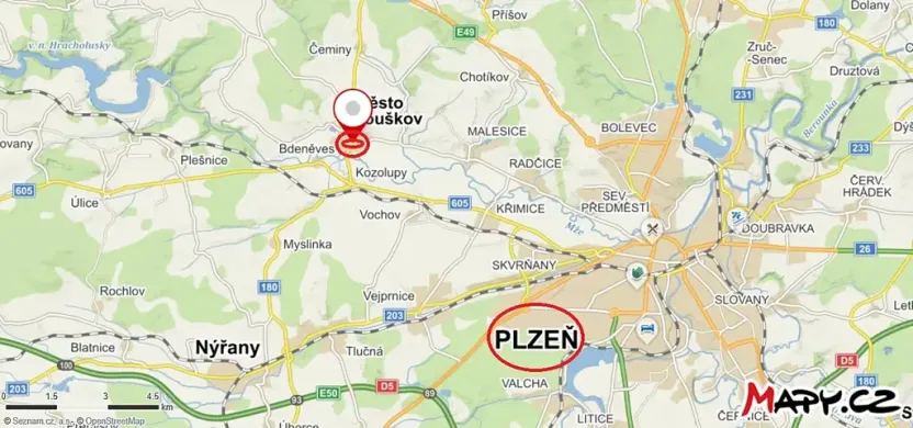 Prodej bytu 2+kk, Město Touškov, U Špejcharu, 48 m2