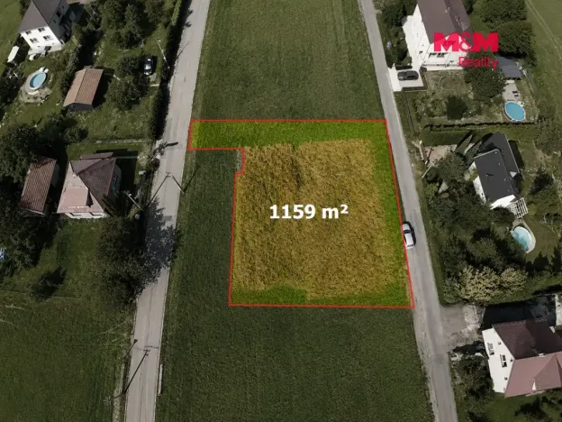Prodej pozemku pro bydlení, Ostrava - Bartovice, 1159 m2