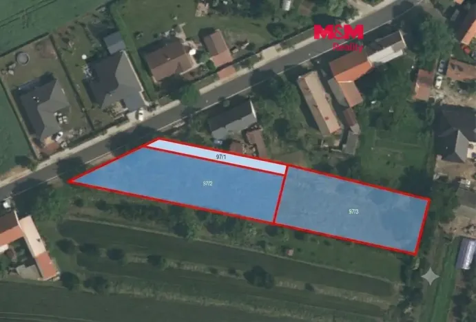Prodej pozemku pro bydlení, Martiněves - Radešín, 1308 m2