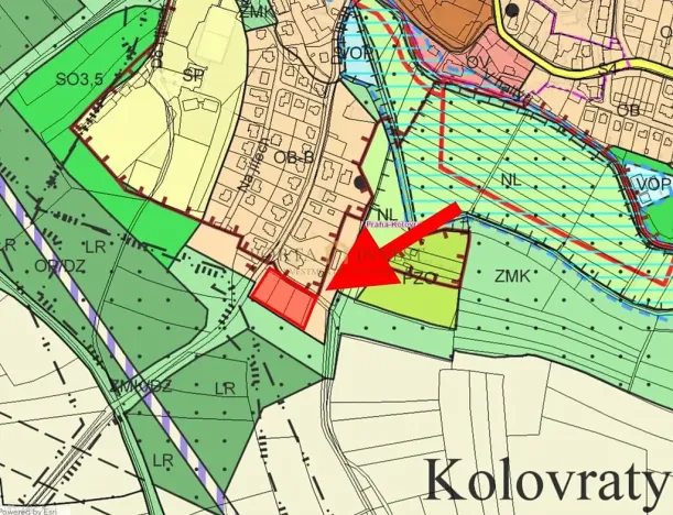 Prodej pozemku pro bydlení, Praha - Kolovraty, Pod Náhonem, 913 m2