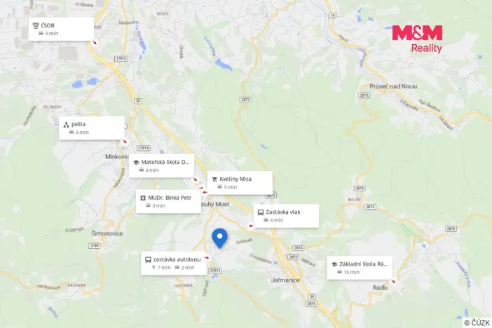 Prodej pozemku pro bydlení, Jeřmanice, 1500 m2