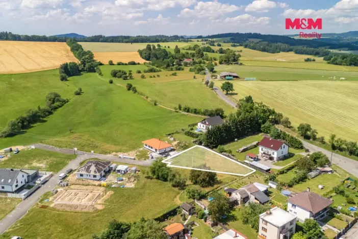 Prodej pozemku pro bydlení, Kasejovice, 1009 m2
