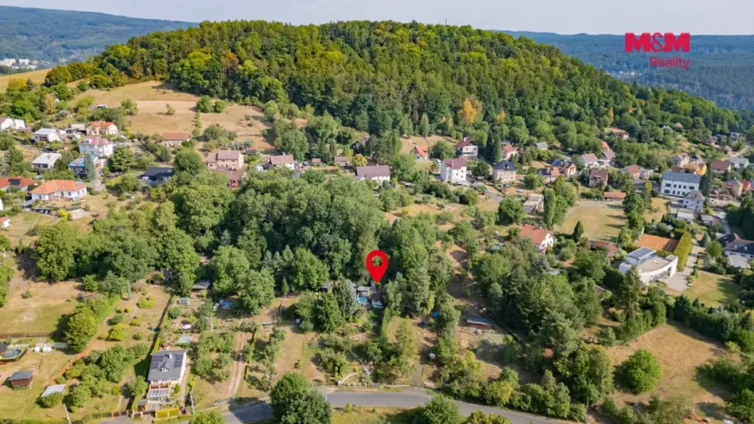 Prodej zahrady, Děčín, Hraniční, 668 m2