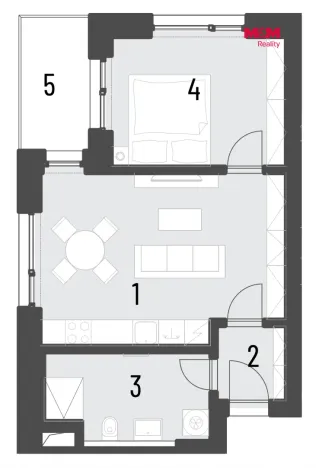 Prodej bytu 2+kk, Brandýs nad Labem-Stará Boleslav, Dřevčická, 47 m2