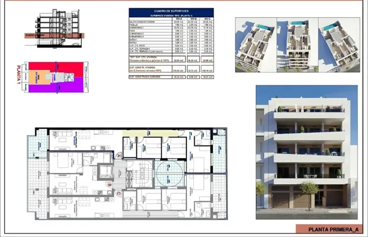 Prodej bytu 2+kk, Torrevieja, Španělsko, 52 m2