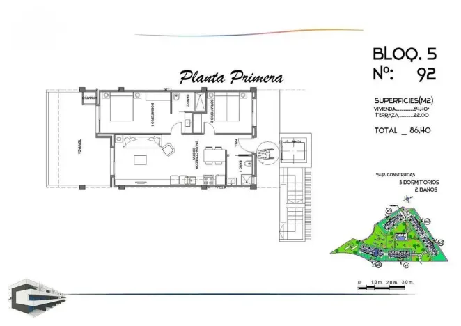 Prodej bytu 3+kk, Guardamar del Segura, Alicante, Španělsko, 86 m2