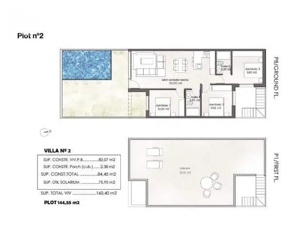Prodej rodinného domu, Pilar de La Horadada, Alicante, Španělsko, 82 m2