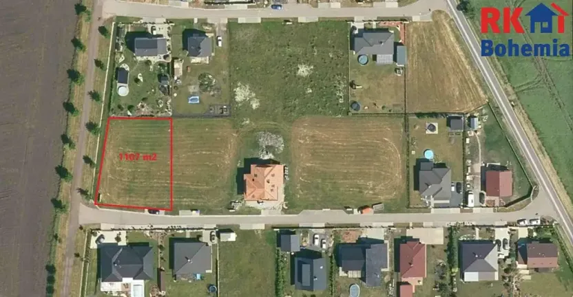 Prodej pozemku pro bydlení, Charvatce, 1107 m2