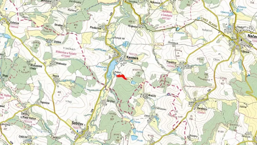 Prodej louky, Kamberk, 24034 m2