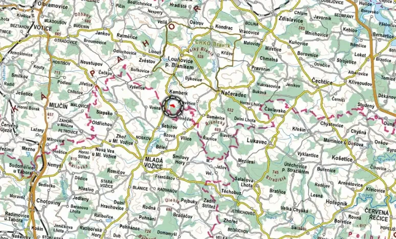 Prodej louky, Kamberk, 24034 m2