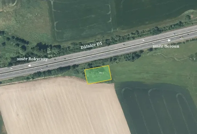Prodej louky, Cerhovice, 2250 m2