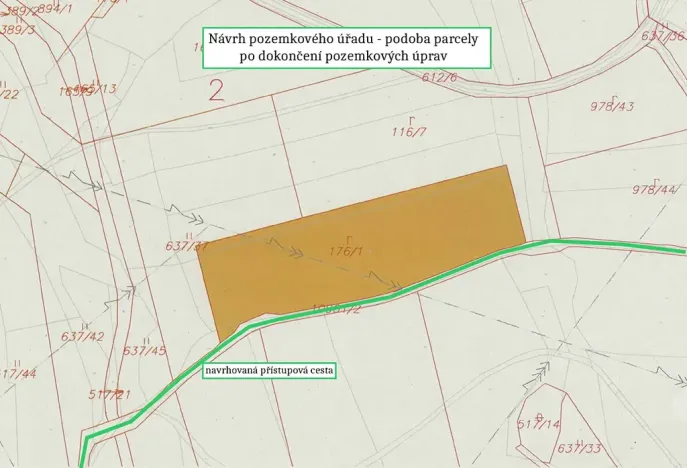 Prodej pole, Zásada, 7306 m2