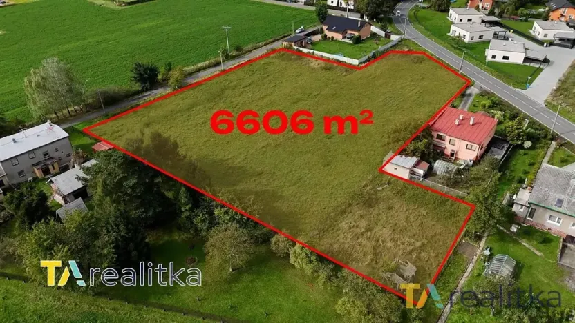 Prodej pozemku pro bydlení, Orlová, Rychvaldská, 6606 m2